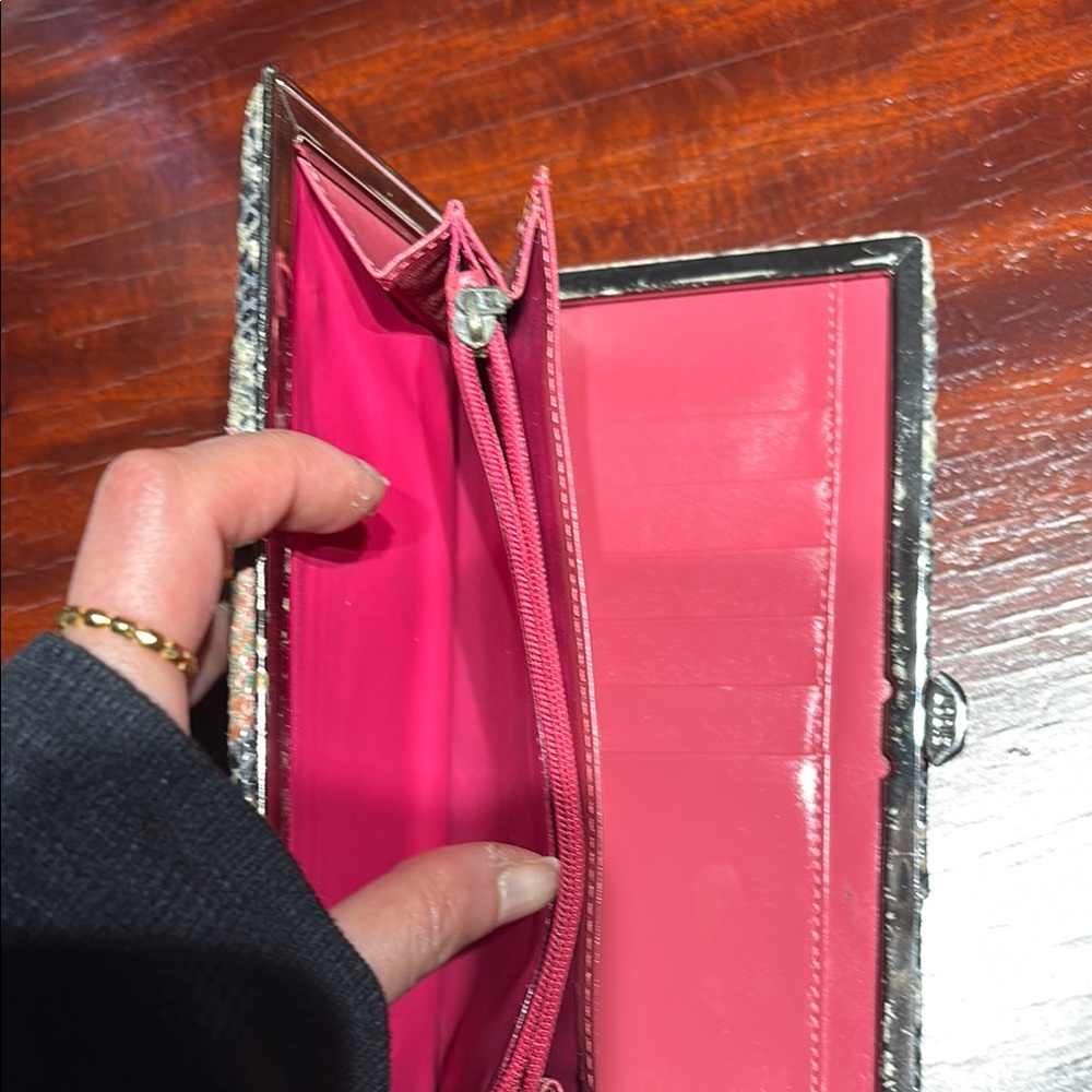 Snakeskin Pattern Wallet - image 4